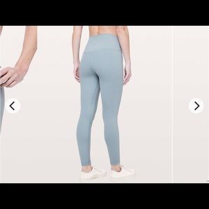 Lululemon align leggings blue cast